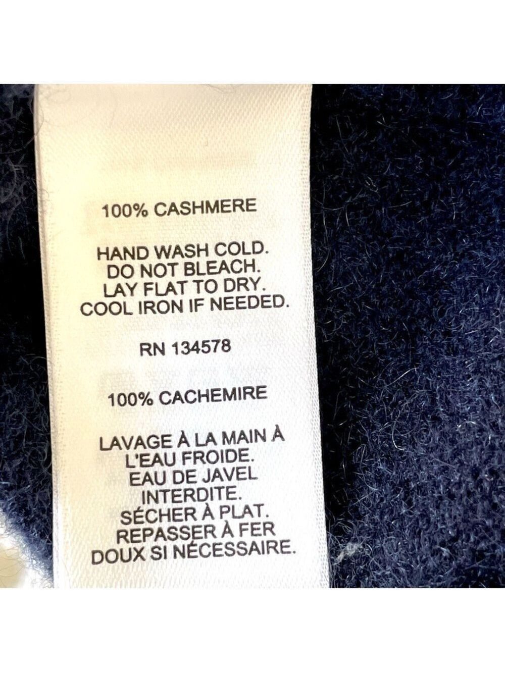 Vineyard Vines Cashmere Crewneck Sweater Size XS - Picture 7 of 7